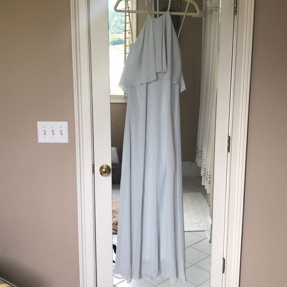 nouvelle AMSALE bridesmaid dress- light blue
